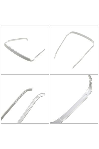 GÜLPEŞE Γκρι γυαλιά που δημιουργούν εφέ Crown Hair Styling Glasses Crown