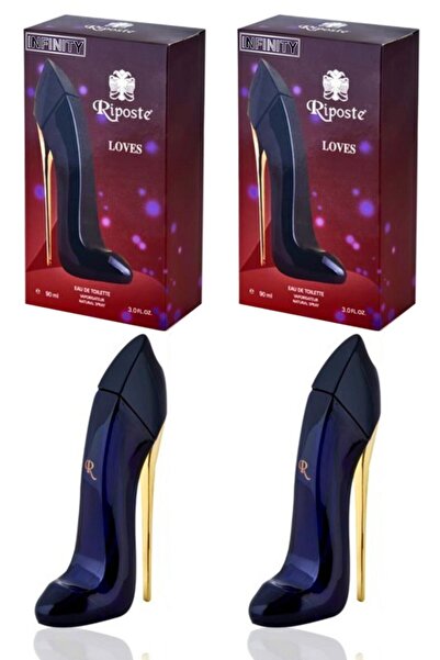 Riposte Loves Edt 90 ml  Kadın Parfüm 9682655545907 2’li