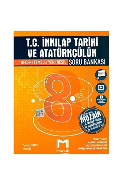 Mozaik Yayınları Mozaik 8.sınıf Inkılap Tarihi Soru Bankası 2026