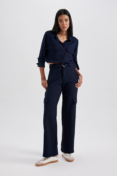 DeFacto Straight Fit Cargo Pants B3059ax23au