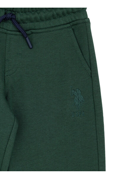 U.S. Polo Assn. U.S. Polo Assn. Lastikli Paça Yeşil Erkek Eşofman Altı GARCIASK023