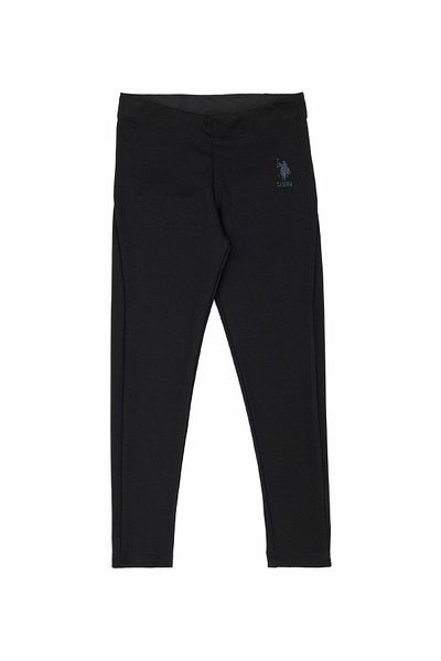 U.S. Polo Assn. Η.Π.Α. Polo Assn. Μαύρο Skinny Leg Γυναικείο Φούτερ - KORSEYKIDS-SK23