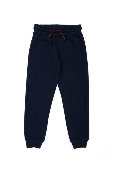 U.S. Polo Assn. BAZA. Polo Assn. Pantaloni de trening pentru bărbați, albastru bleumarin, cu picior elastic GARCIASK023