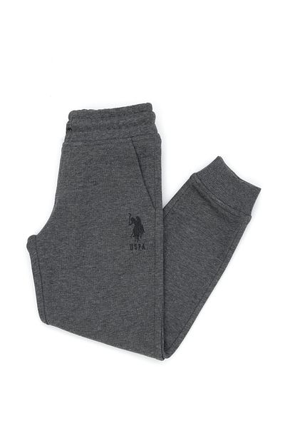 U.S. Polo Assn. Η.Π.Α. Polo Assn. Ανδρικό αθλητικό παντελόνι Elastic Leg Grey GARCIASK023