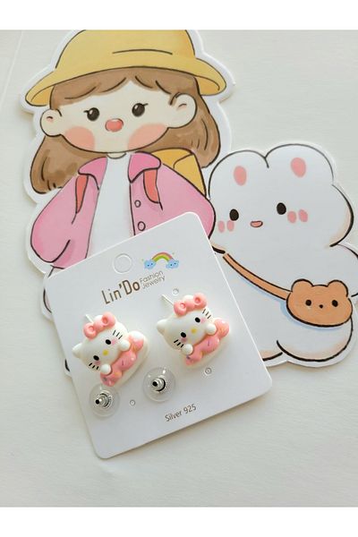 GÜLPEŞE Children's Earrings