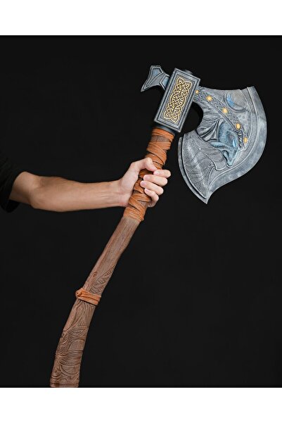 TuransoyCraft Viking Savaş Baltası 80 CM (GERÇEK BOY)