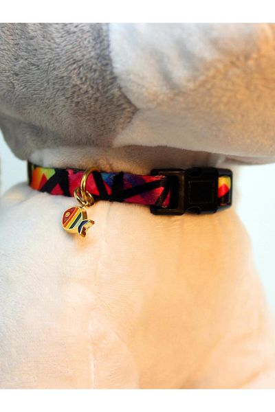 CARAMELOS Puppy and Small Breed Dog Adjustable Collar 1 cm