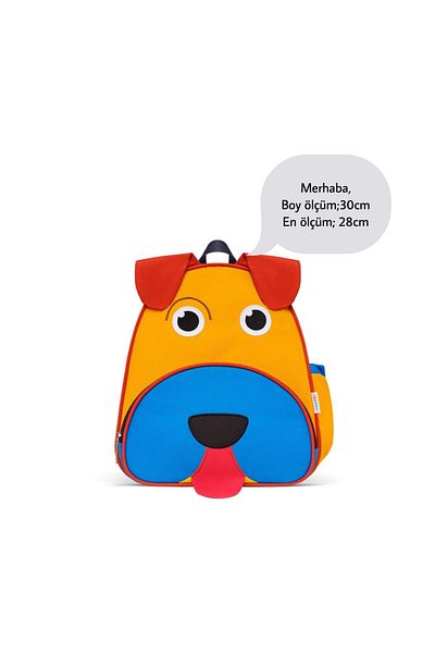 Magu Children's Dog Patterned Kindergarten Nursery Backpack