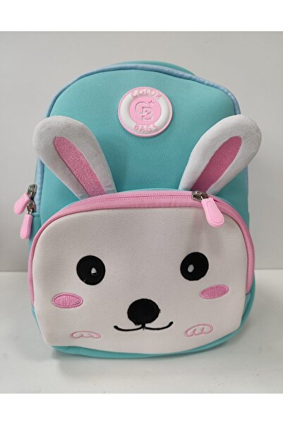 TUZY KIRTASİYE OYUNCAK COLOR BAGS ШКІЛЬНА СУМКА З ФІГУРОЮ КРОЛИКА ДЛЯ ДИТЯЧОГ...