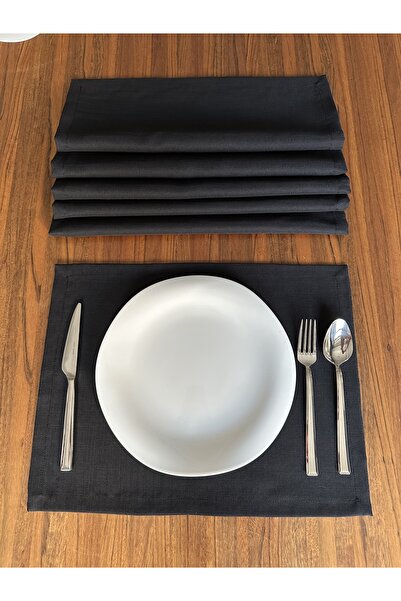 NURHAN HOME COLLECTION 6 штук преміум-килимів чорного кольору американського ...