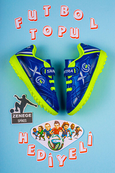 ZENEGE Cizme de fotbal pentru copii cu minge de fotbal ca cadou