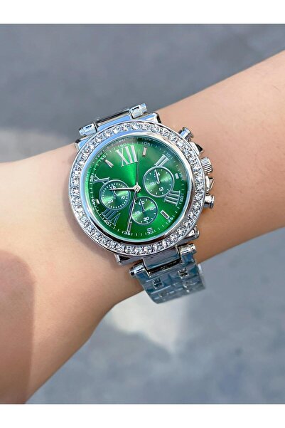 Bimodabu Roman Numeral Zircon Stone Women's Wristwatch