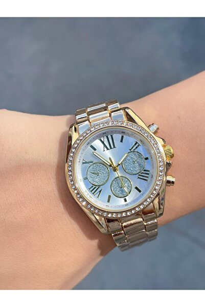 Bimodabu Stoned Luxury Roman Numeral Women's Wristwatch