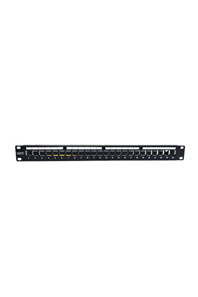 Universal Digitus dn-91411-1 24port rack type panel 1u black