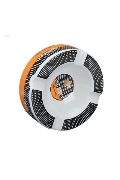 COHİBA Cohiba 4 Puro Kapasiteli Büyük Boy Porselen Kül Tablası