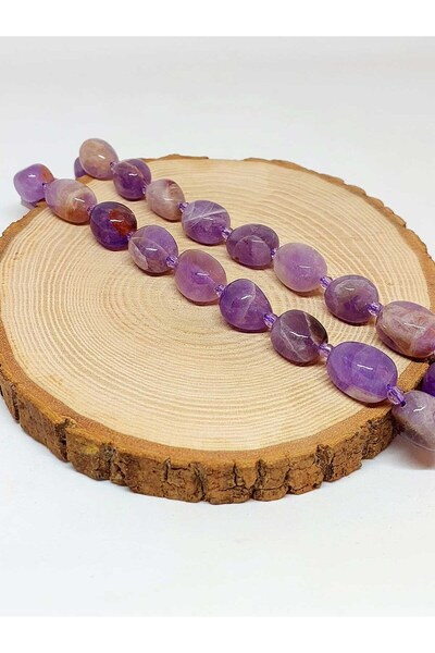 Yasamtohumu Σετ σε σχήμα πέτρας αμέθυστου (39800)