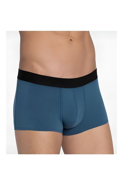 SLOGGI Men's 3-pack Black Blue Gray cotton boxers