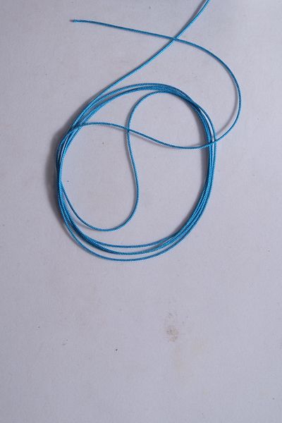 Eskişehir hobi sanat 0.8 mm 50 METER TURQUOISE BLUE Color Parachute Rope Macrame Bracelet rope Necklace Jewelry Design rope
