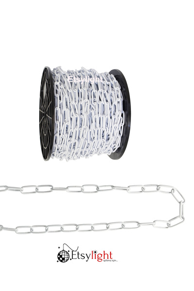 Etsylight Avize Zinciri ( 10 Metre ) Beyaz