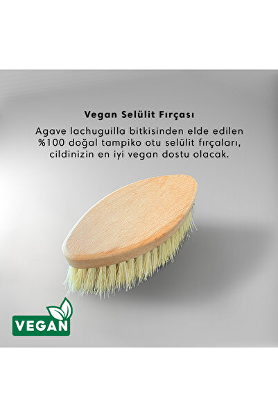 Hilal Fırça Vegan Vücut Bakım Fırçası