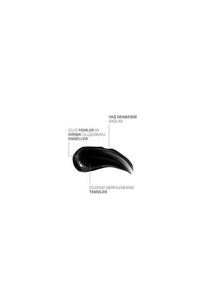 Dermokil DERMOKİL Peelable Black Clay Face Mask with Caviar 15 ml (For All Skin Types) 5 Pieces