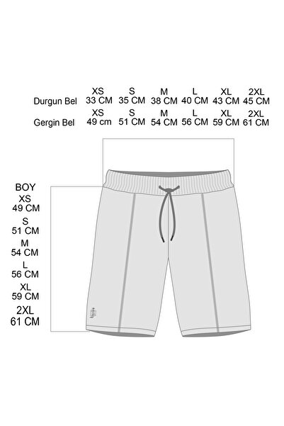 Man Of Man Ribbed Stitched 2 Thread 100% Cotton Shorts