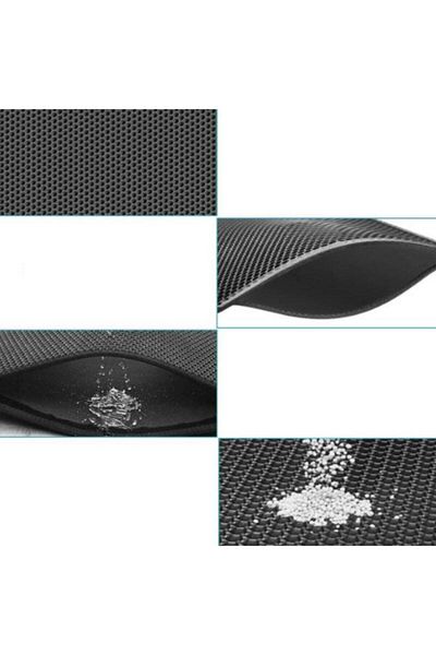 BYPET By Pet Cat Toilet Cat Litter Mat with Front Sieve - Medium Size - Gray Color (40 X 80 Cm)