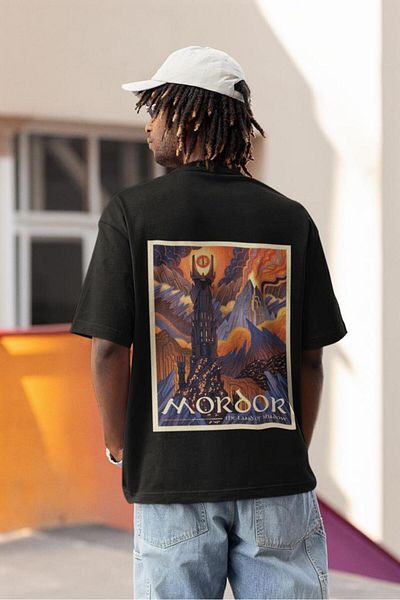 motorsport T-shirt Mordor Oversize T-shirt