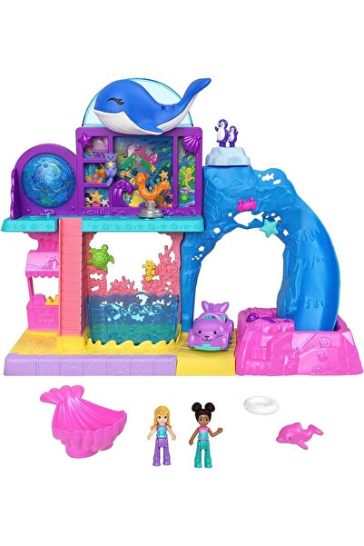 Polly Pocket Pollyville Eğlenceli Akvaryum Oyun Seti