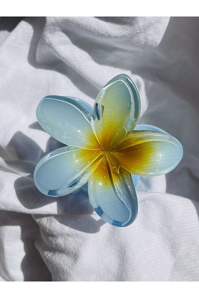 Lavian Accessories Ανοιχτό μπλε Lotus Latch πόρπη