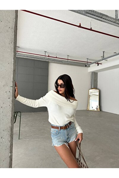 MİRVE BUTİK MADONDA YAKA KAZAK