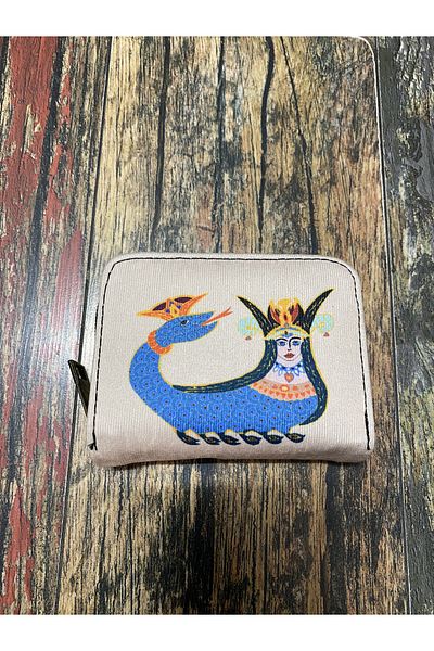 Street Bag Shahmeran Pattern Bohemian πορτοφόλι έθνικ πορτοφόλι αυθεντικό πορτοφόλι κάρτα πορτοφόλι ρετρό πορτοφόλι