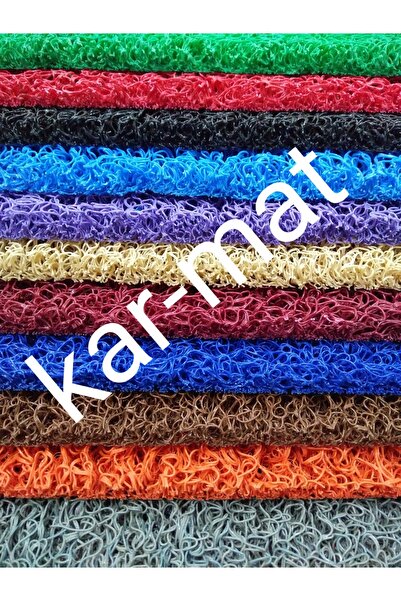 KARMAT Curly Mop, Complex Mop, PVC Mop, 100cm*100cm-orange