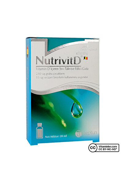 Neptune Neptun NutrivitD Vitamin D 20 mL - AROMASIZ