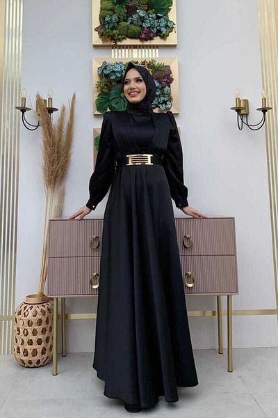 Bym Fashion Βραδινό φόρεμα 3792 μαύρο