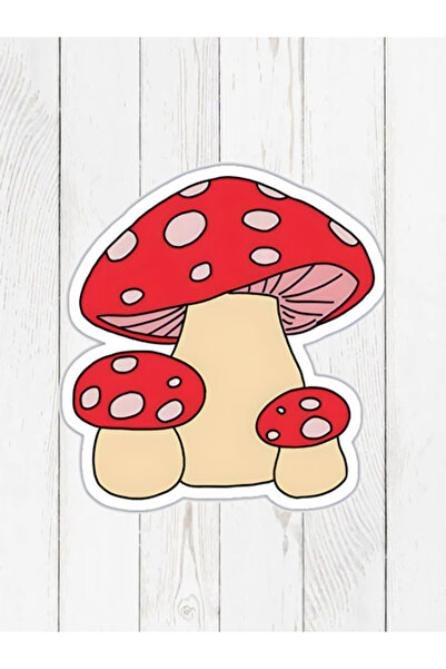 Colorix Carpet Özel Kesim Mantar Desenli Kaymaz Taban Paspas No: 148