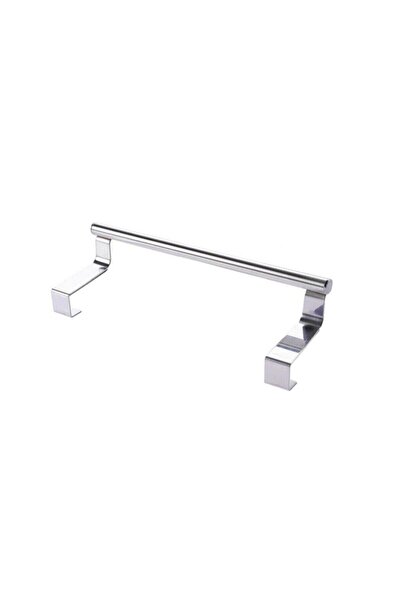 Genel Markalar Lüx Görünümlü Dolap Kapağı Paslanmaz Metal Havlu Askılığı 33 Cm