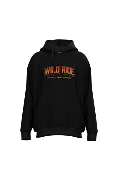 Shout Оверсайз Wild Ride Live Fast Old School Унісекс худі