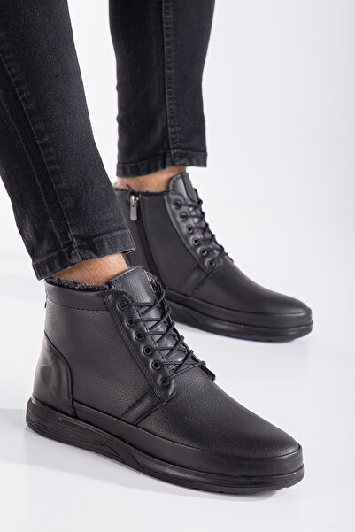 By Oxford KÜRKLÜ BAĞCIKLI GARANTİLİ ERKEK FERMUARLI BOT