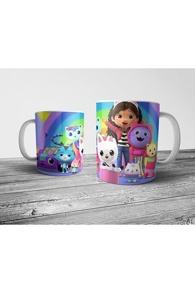 Pixxa Gabby's Dollhouse Mug Cup Model 2