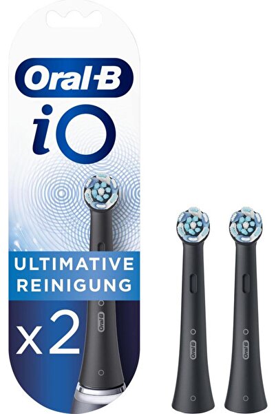 Oral-B iO Ultimate Clean Black 2li Elektrikli Diş Fırçası Yedeği