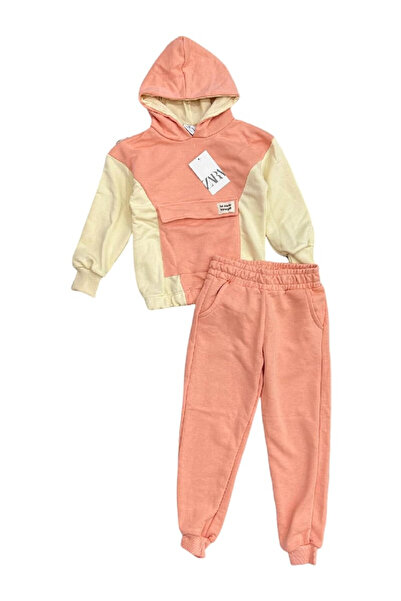 Turan طقم بناتي بغطاء للرأس