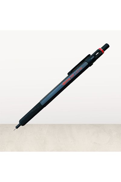Rotring 500 Mechanical Pencil, Black 0.7 Mm
