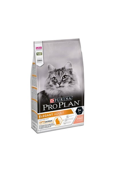 Pro Plan Pro Plan Elegant Somonlu Uzun Tüylü Kedi Maması 3Kg