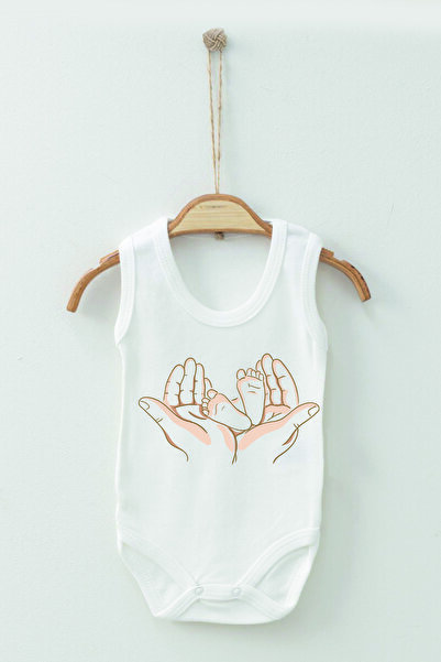 ADABEBEK بدلة أطفال بأشرطة مصنوعة من القطن العضوي بنسبة 100%