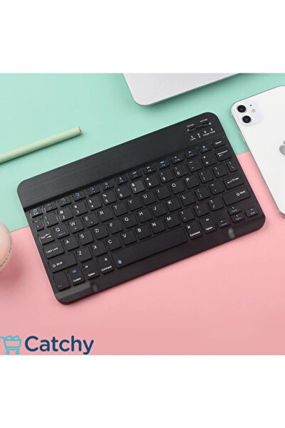 Daytona Mk-4 Kablosuz Ergonomik Apple Manyetik Tablet Kılıf Uyumlu Klavye Mouse Kiti(TürkçeQ Klavye)