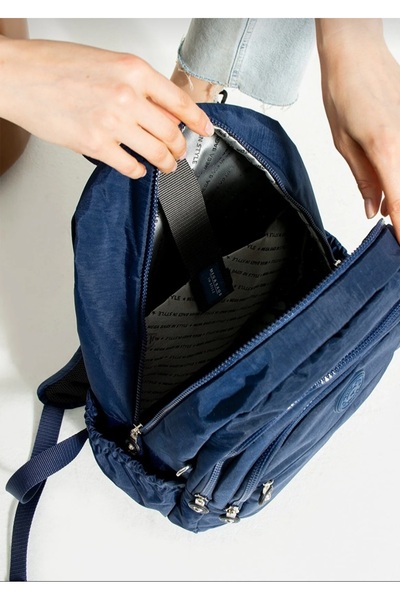 MEGA Великий багатосекційний шкільний рюкзак унісекс, водонепроникний