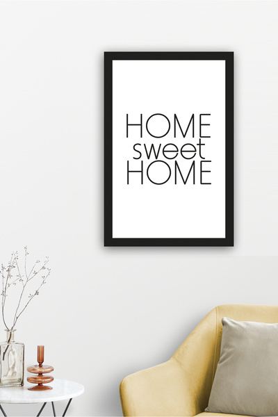 Tooall Motto Concept (Home Sweet Home) Home, Living Room, Hall, Office, Bedroom Wall Mdf Painting
