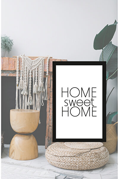 Tooall Motto Concept (Home Sweet Home) Home, Living Room, Hall, Office, Bedroom Wall Mdf Painting