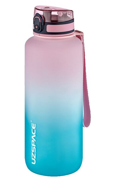 Uzspace زجاجة مياه سعة 1,50 لتر، خالية من مادة DETOX Bpa U 3056